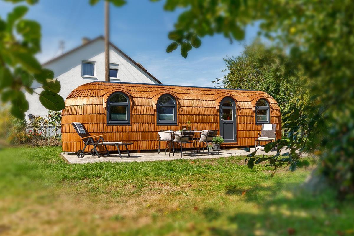 Auszeitgarten - Urlaub Im Tinyhaus Im Herzen Von Oberschwaben Aulendorf Exteriér fotografie