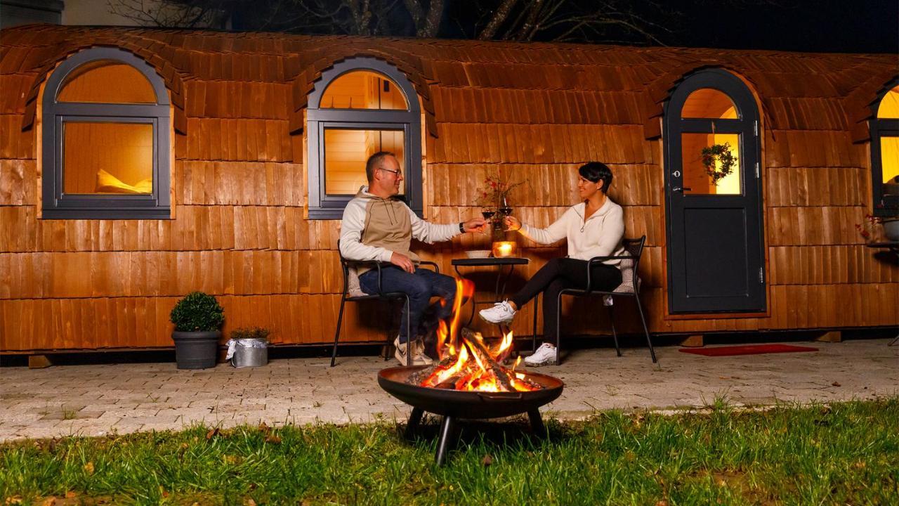 Auszeitgarten - Urlaub Im Tinyhaus Im Herzen Von Oberschwaben Aulendorf Exteriér fotografie