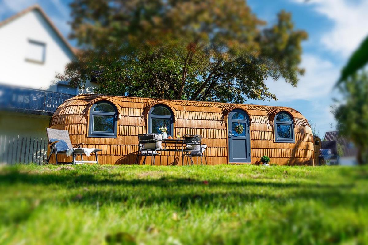 Auszeitgarten - Urlaub Im Tinyhaus Im Herzen Von Oberschwaben Aulendorf Exteriér fotografie